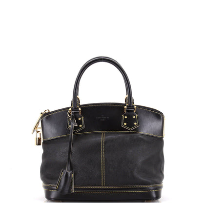 Louis Vuitton Suhali Lockit Handbag Leather Pm