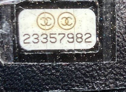 Chanel Boy Flap Bag Braided Tweed Old Medium