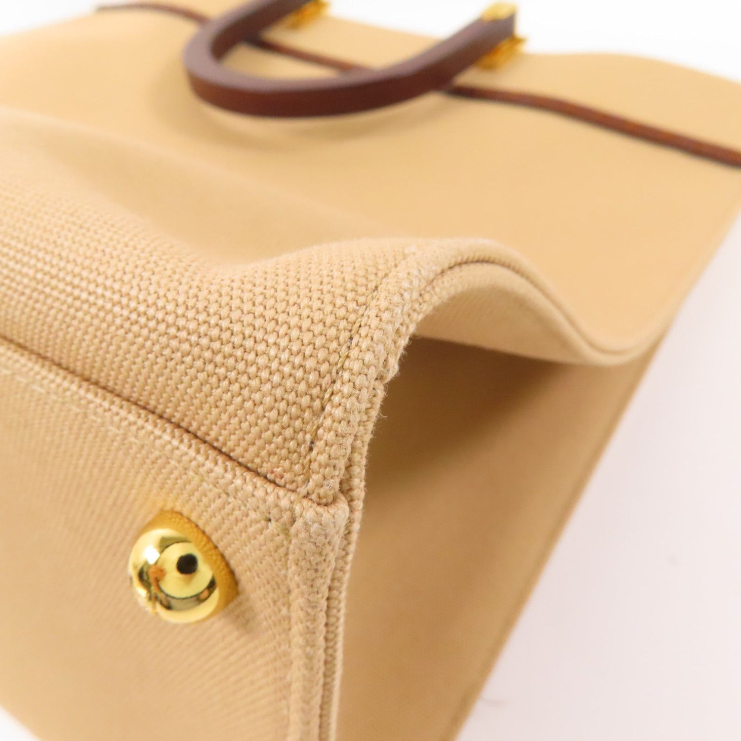 Fendi Canvas Sunshine Medium Gold Hand-handed Bag For Shoulders And Backs 2way Shoulder Bag Brown Canvas 8bh 386