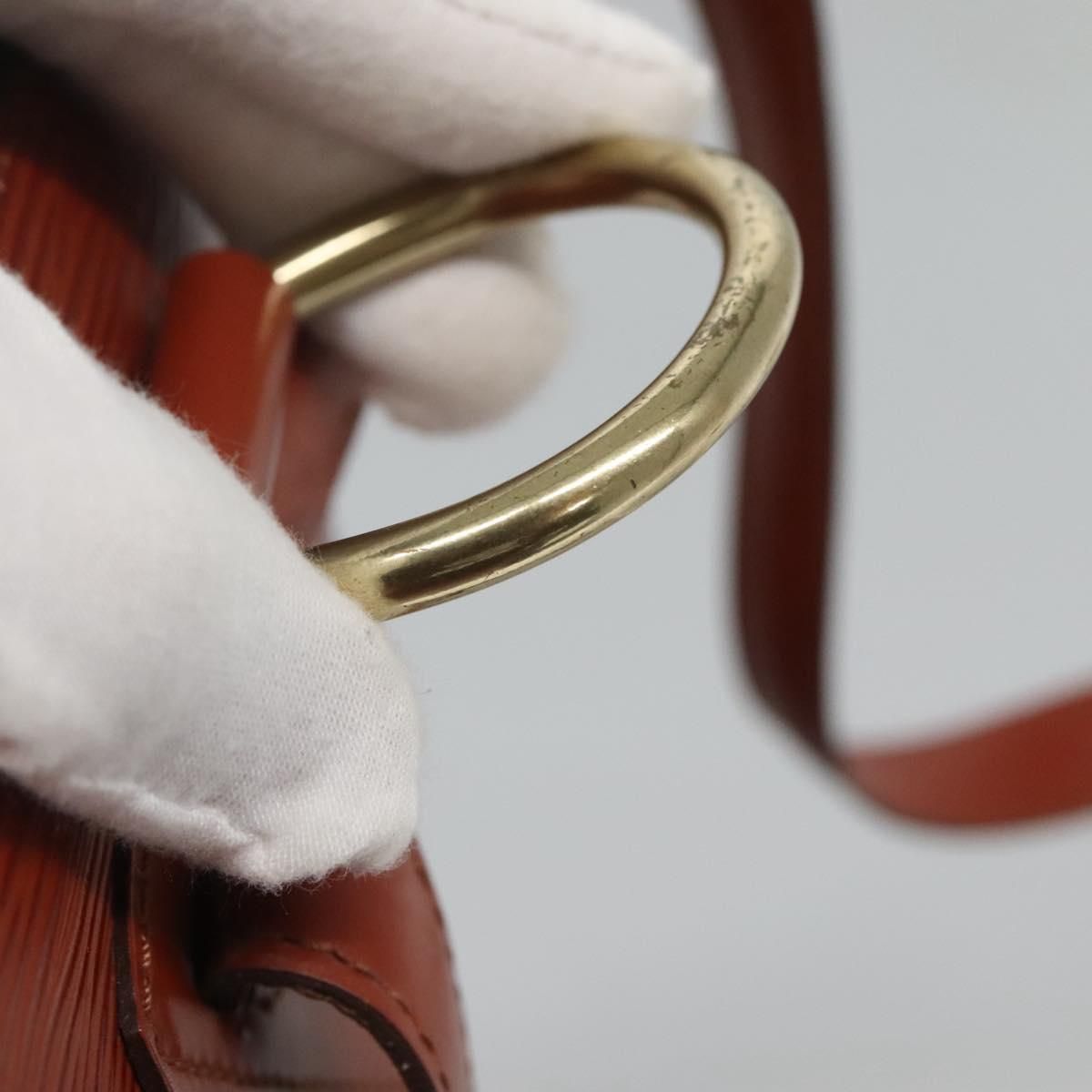 Louis Vuitton Epi Coblanc Shoulder Bag Brown M 52293 Lv Auth