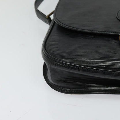 Louis Vuitton Epi Saint Cloud Gm Shoulder Bag Black Noir M 52192 Lv Auth