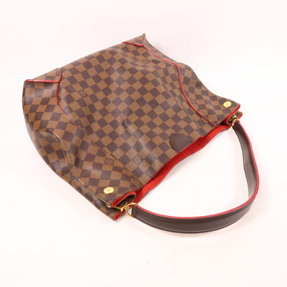 Louis Vuitton Damier Caissa Hobo Gold Shoulder Bag Ebene Brown Shoulder Bag N 41555