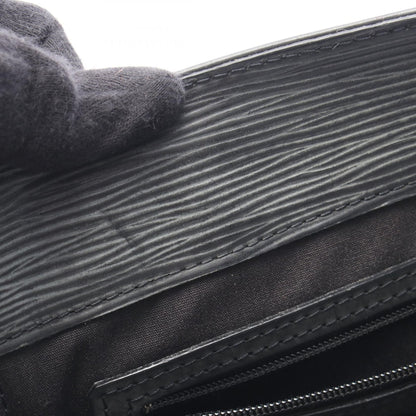 Louis Vuitton Sac Plat Black Tote Bag M 59242