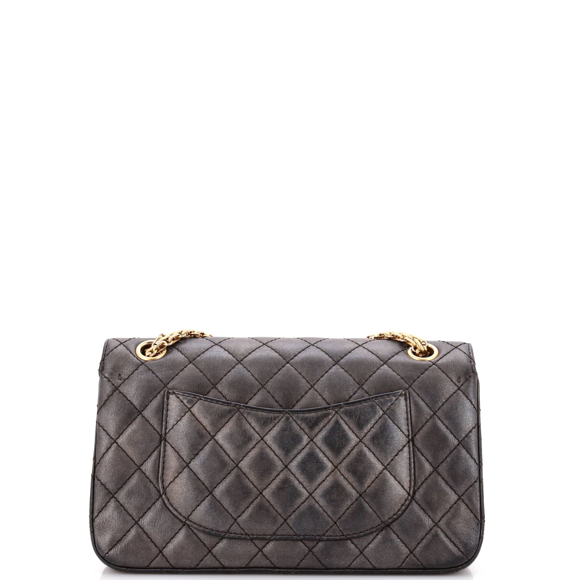 Chanel Reissue 2.55 Flap Bag Quilted Aged Calfskin 225