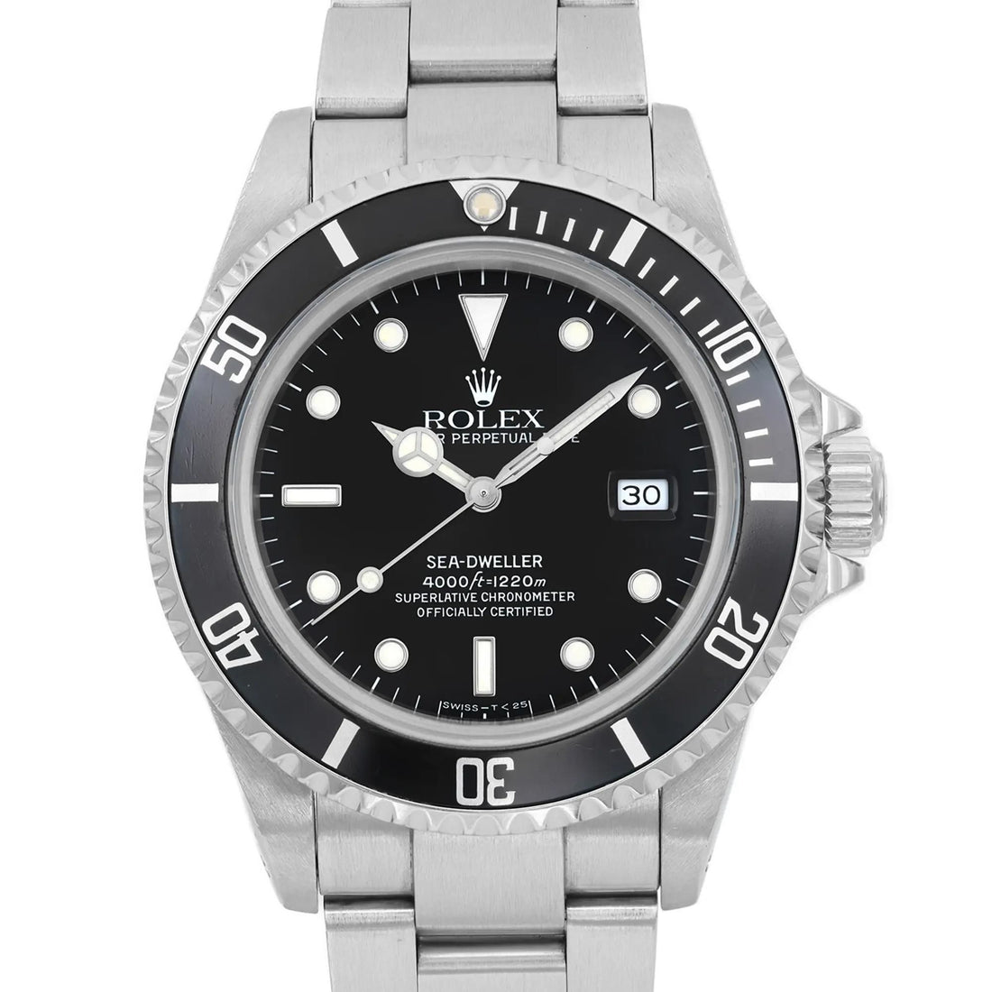 Rolex Sea-dweller Steel Black Dial Automatic Mens Watch 16600
