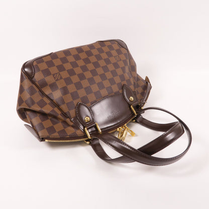 Louis Vuitton [special] [offer] Damier Verona Pm Gold Buckle Shoulder Bag Brown Ebene Brown Shoulder Bag N 41117