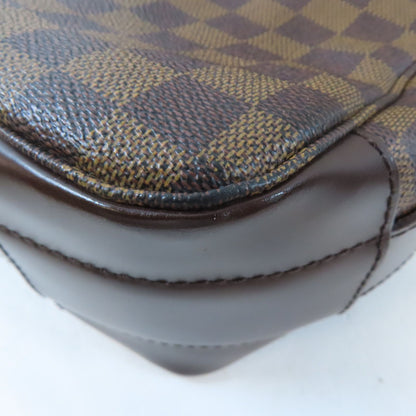 Louis Vuitton Damier Bastille Golden Shoulder Bag Full Color Brown Shoulder Bag N 45258