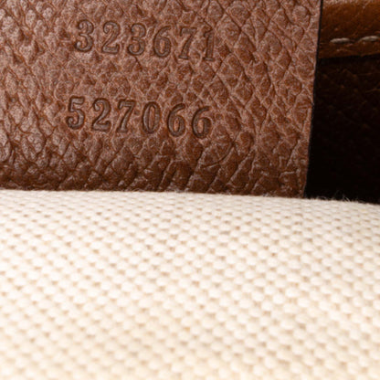 Gucci GG Canvas Bree Tote Brown