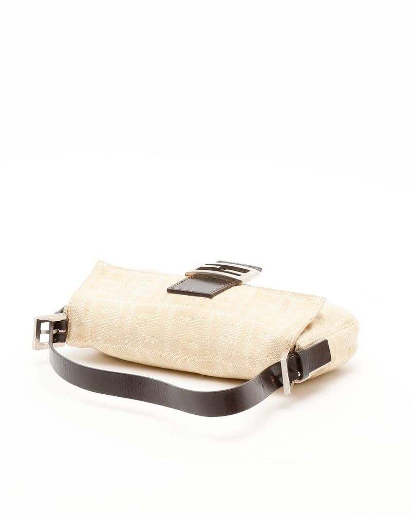 Fendi Zucca Baguette Bag