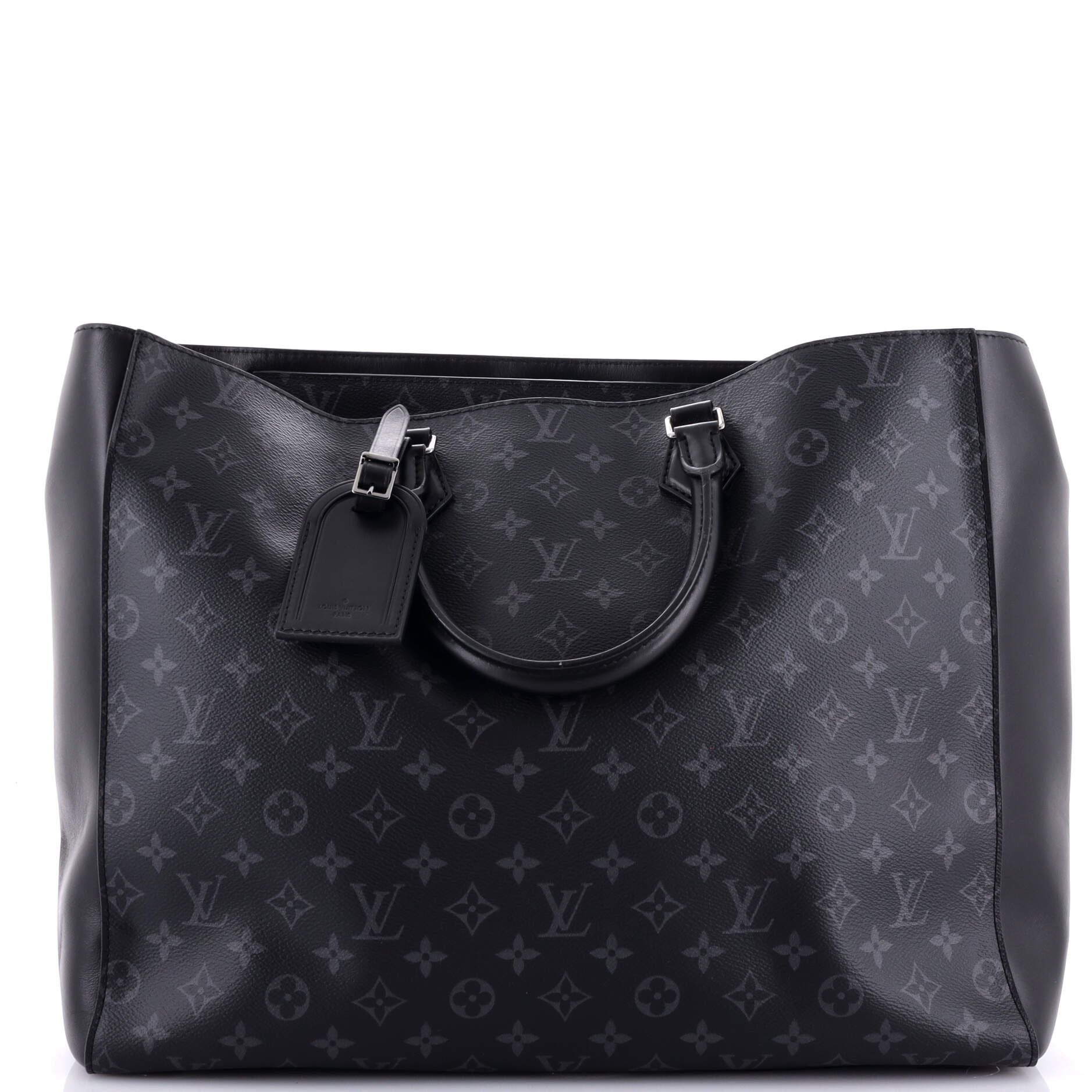 Louis Vuitton Grand Sac Bag Monogram Eclipse Canvas