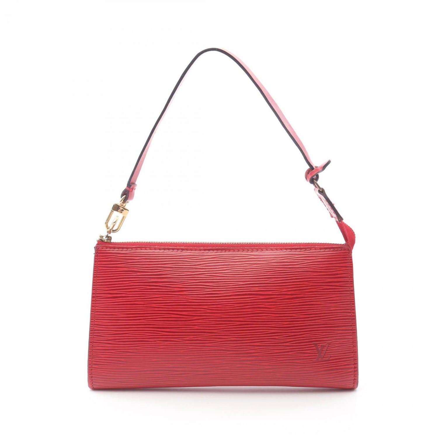 Louis Vuitton Pochette Accessoires Castilian Red Red Handbag M 52957
