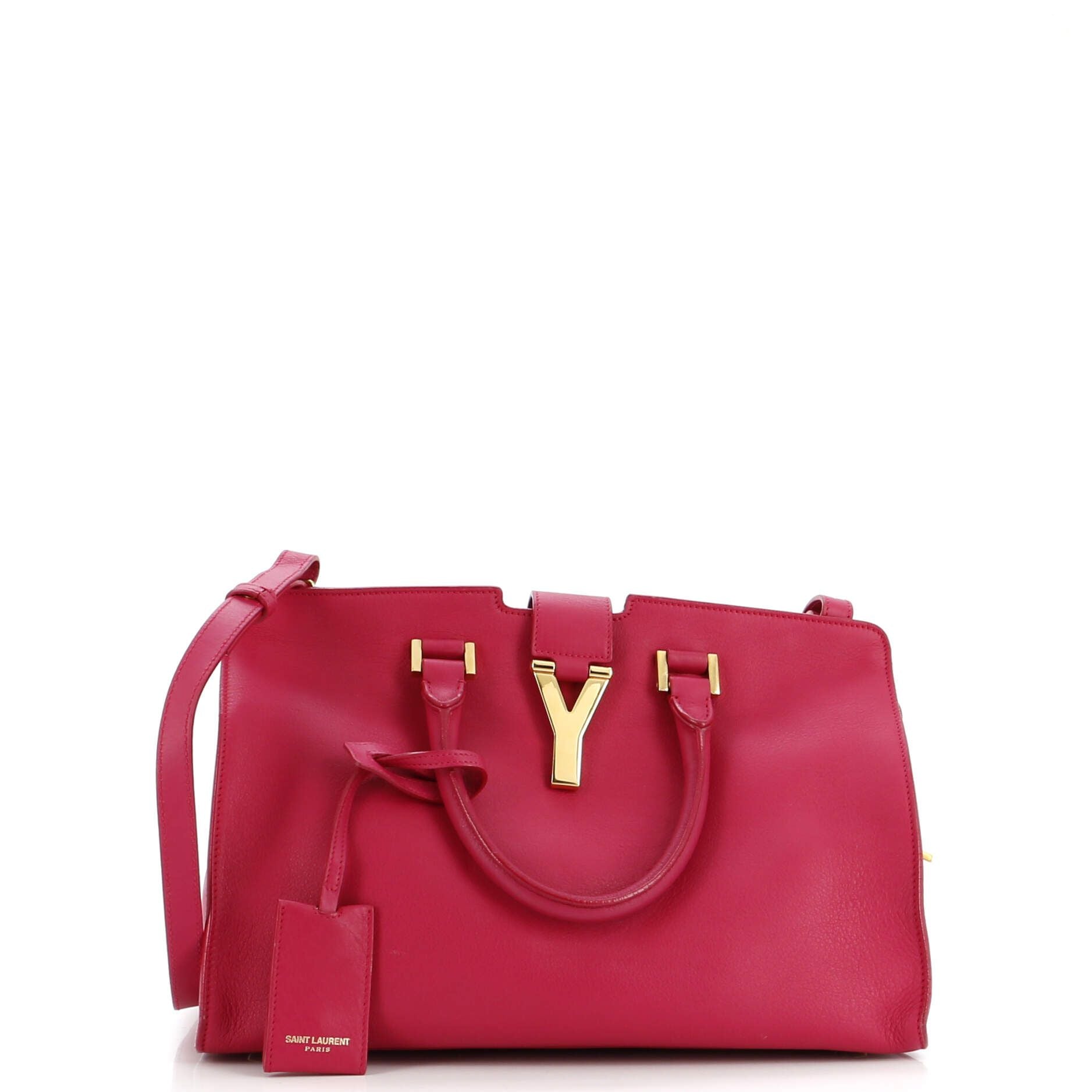 Saint Laurent Classic Y Cabas Leather Small
