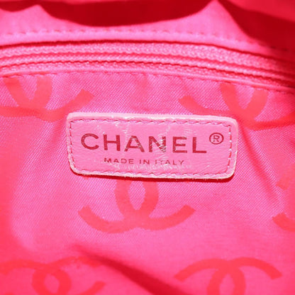 Chanel Matelasse Cambon Line Coco Mark Tote Bag Lambskin Black Cc Auth