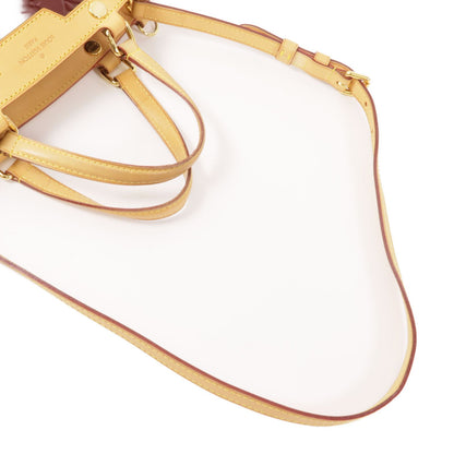 Louis Vuitton Vernis Brea Mm Hand-milled Bag For Shoulder And Back Red/rouge Fauviste Red Wine 2way Shoulder Bag M 91690