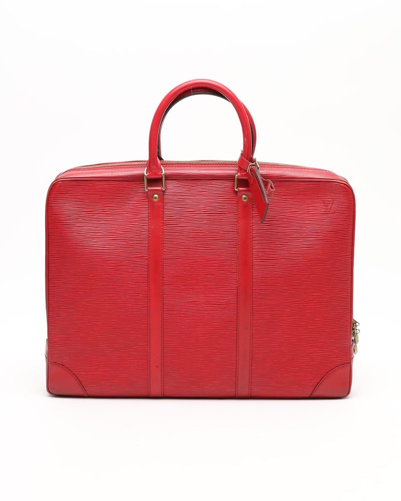 Louis Vuitton Epi Porte Document Voyage Business Bag