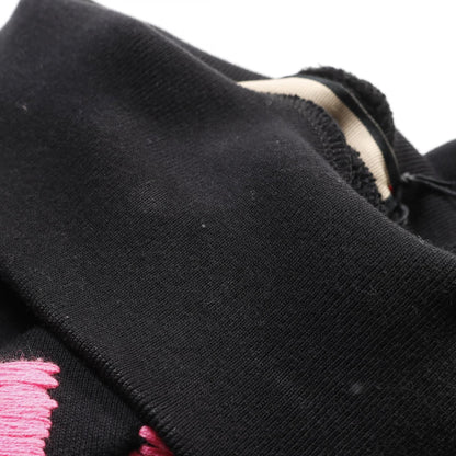Gucci Sweatshirts Tops 776844 Cotton Black Pink S Logo
