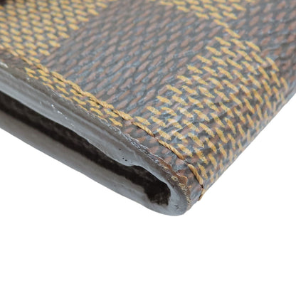 Louis Vuitton Emilie Wallet Damier Ebene Canvas N 63019