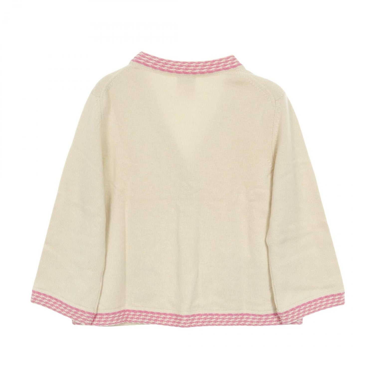 Chanel Beige Pink Cardigan Cashmere P 40294k 02905