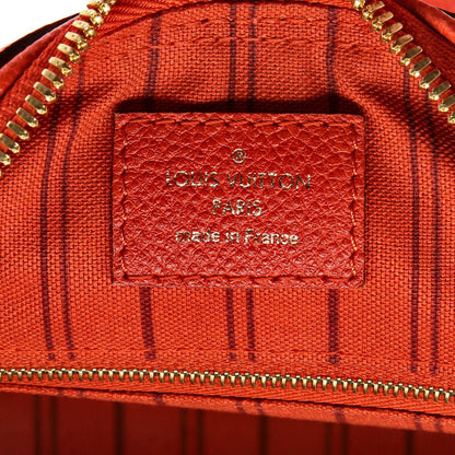 Louis Vuitton Speedy Bandouliere Bag Monogram Empreinte Leather 25