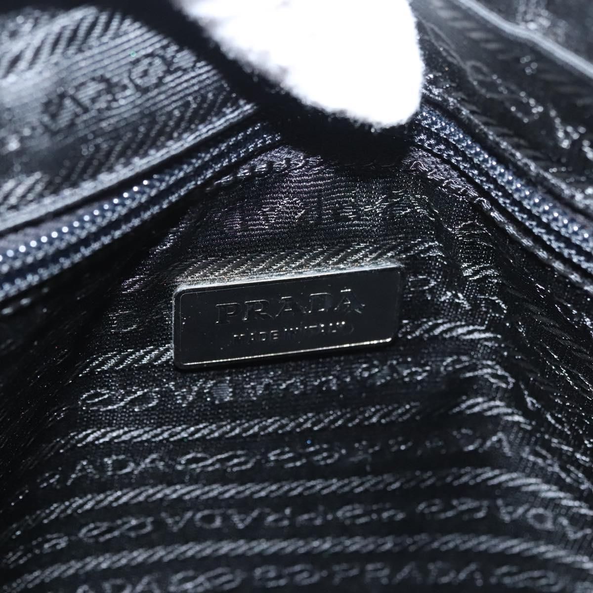 Prada Shoulder Bag Nylon Black Auth