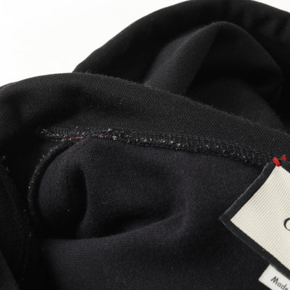 Gucci Technical Jersey Sweatshirt Hoodie L 475354 Cotton Polyester Black