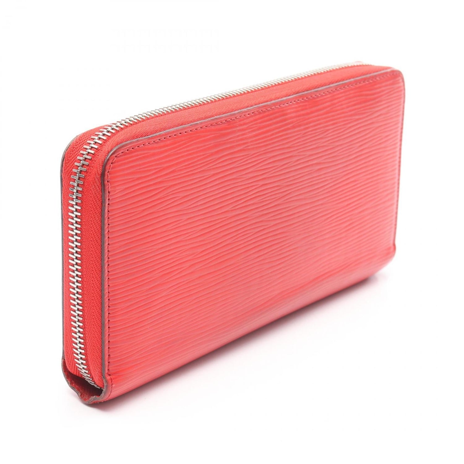 Louis Vuitton Zippy Wallet Coquelicot Red Around Long Wallet M 61859