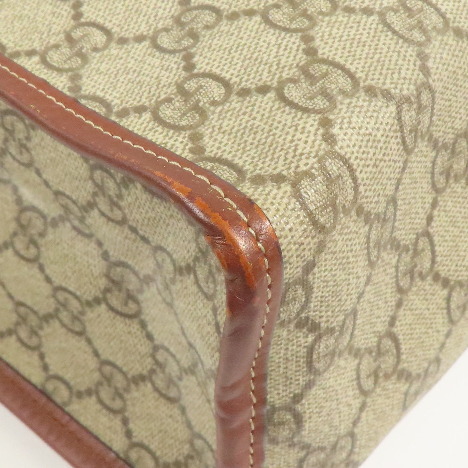 Gucci GG Plus Monogram Small Signature Web Loop Vertical Tote