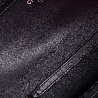 Chanel Cocostellar Wallet On Chain Quilted Suede