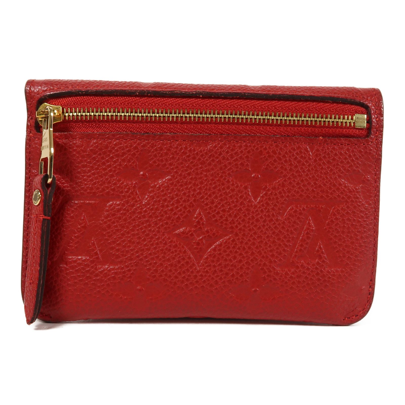 Louis Vuitton Empreinte Card Case Red Card Case M 60634