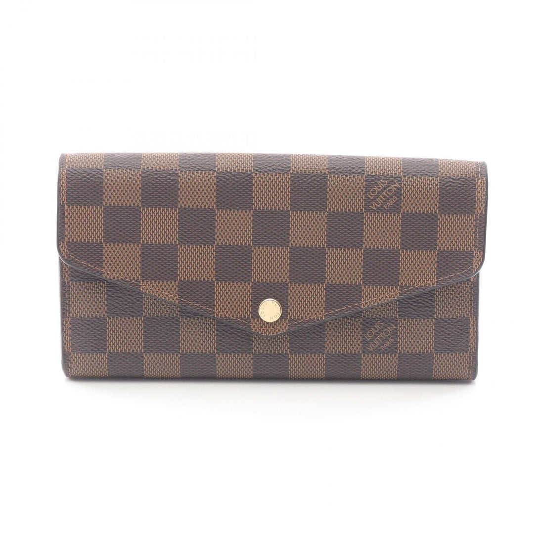 Louis Vuitton Portefeuille Sarah Ebene Brown Rose Valerine Bifoldpurse N 60114