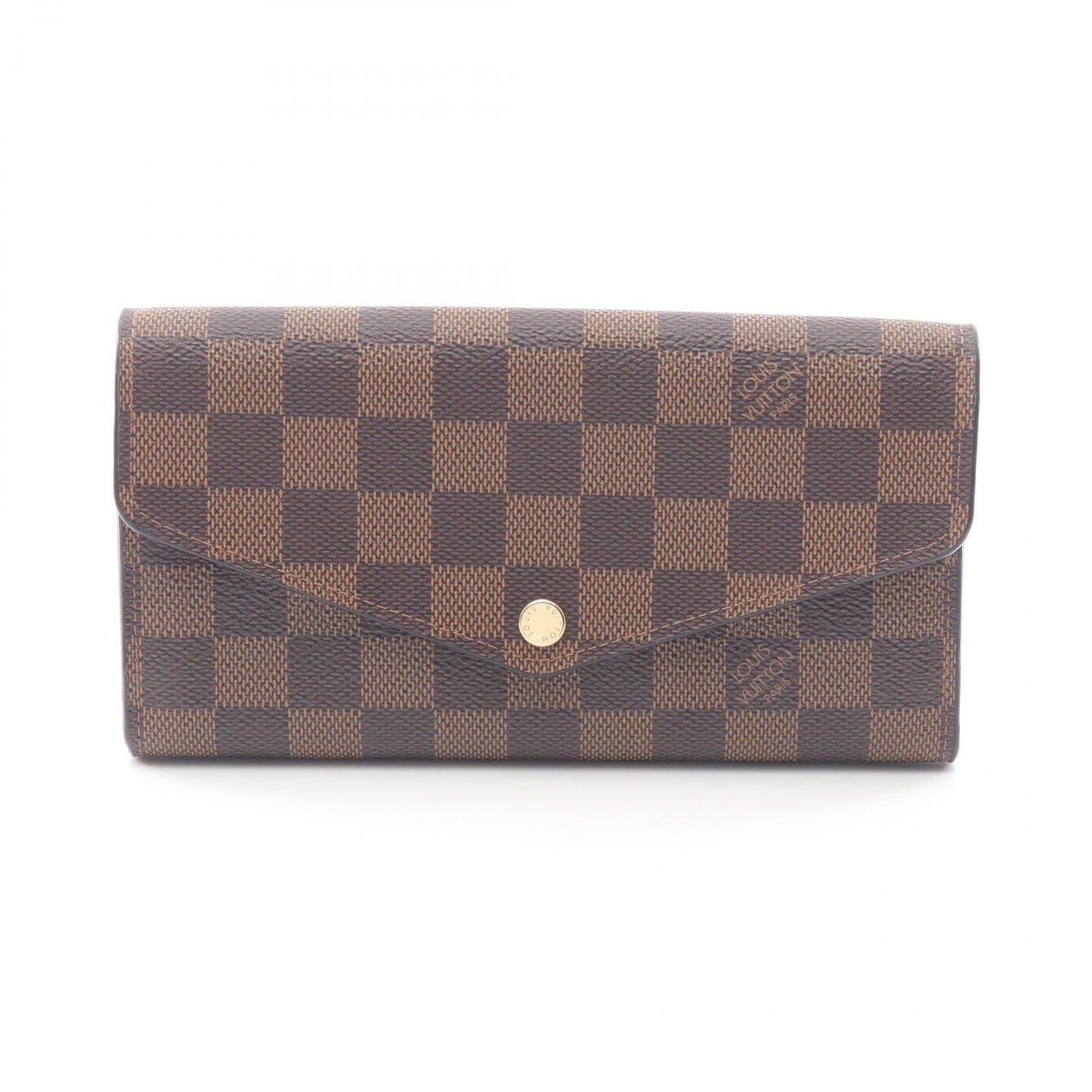 Louis Vuitton Portefeuille Sarah Ebene Brown Rose Valerine Bifoldpurse N 60114