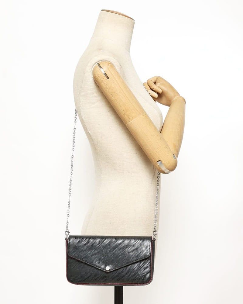 Louis Vuitton FŽlicie EPI Pochette Bag