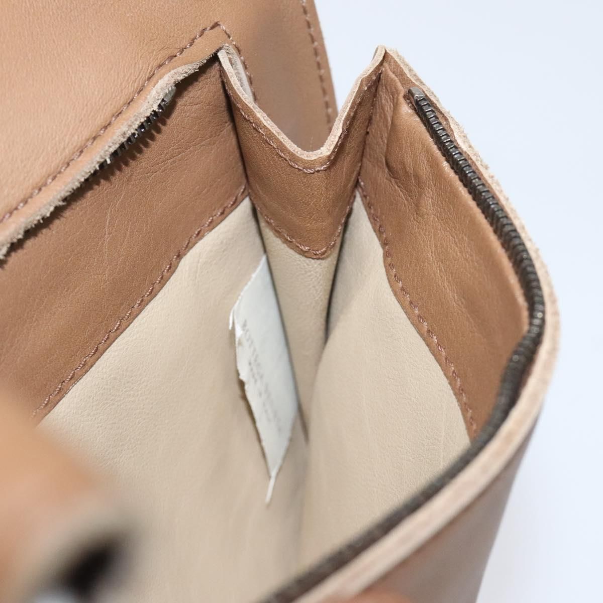 Bottega Veneta Waist Bag Leather Brown Auth