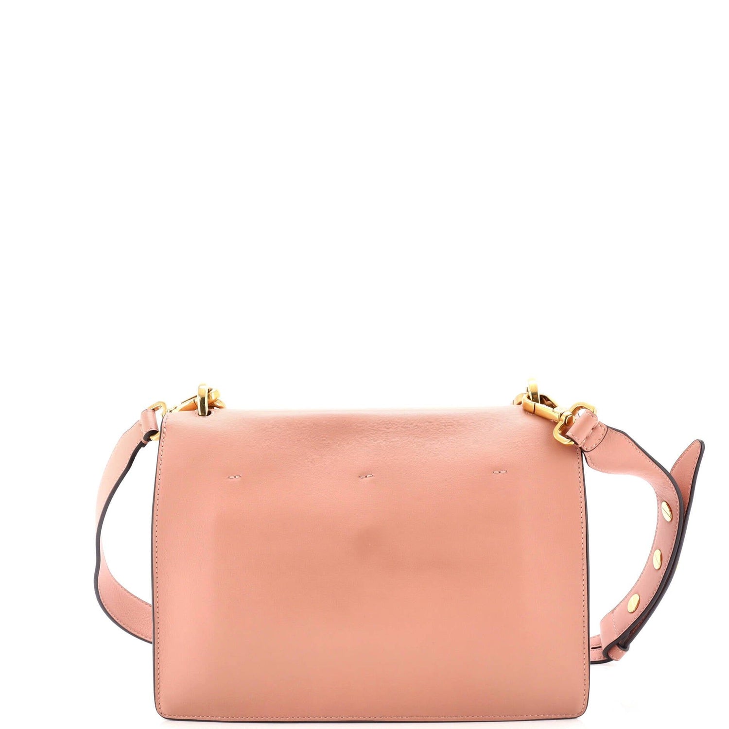 Fendi Kan U Shoulder Bag Leather Medium