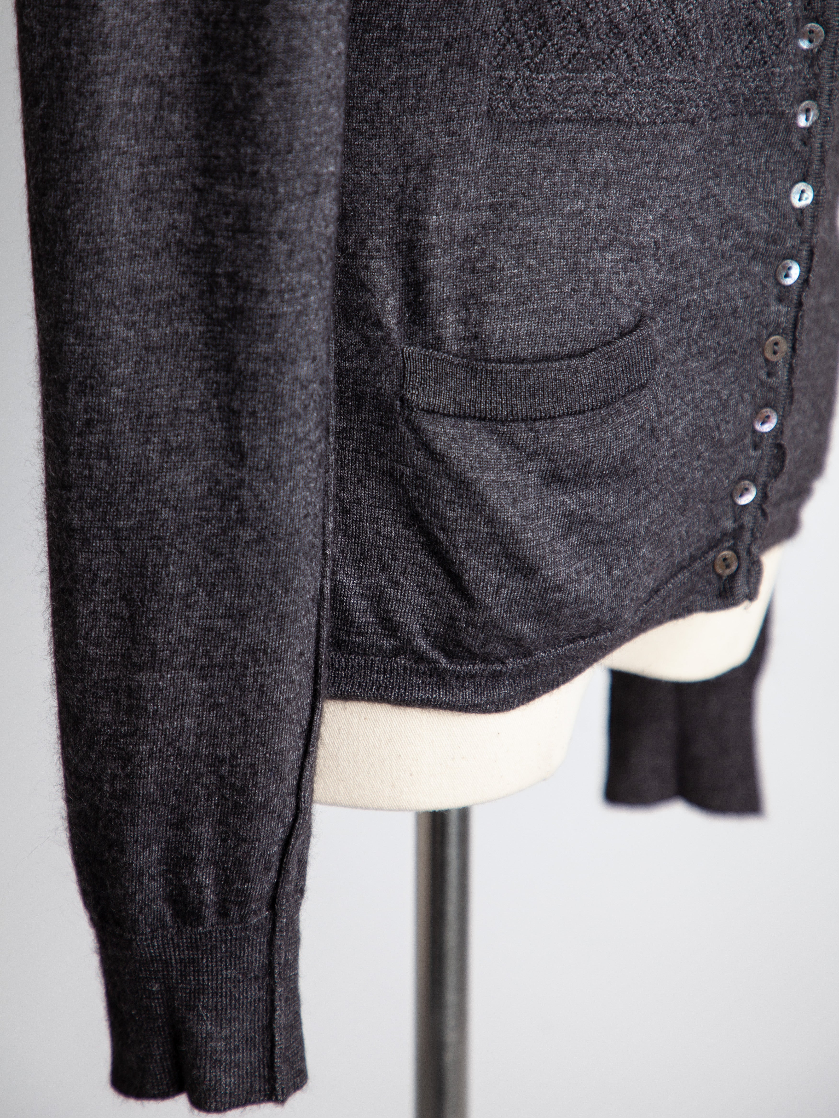 Good Dolce Gabbana Gray Viscose Cardigan Size S Women