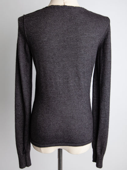 Good Dolce Gabbana Gray Viscose Cardigan Size S Women