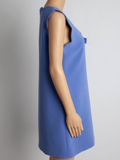 Good Miu Miu Purple Sleeveless Dress Size M Polyester