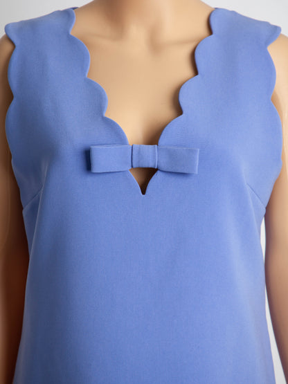 Good Miu Miu Purple Sleeveless Dress Size M Polyester