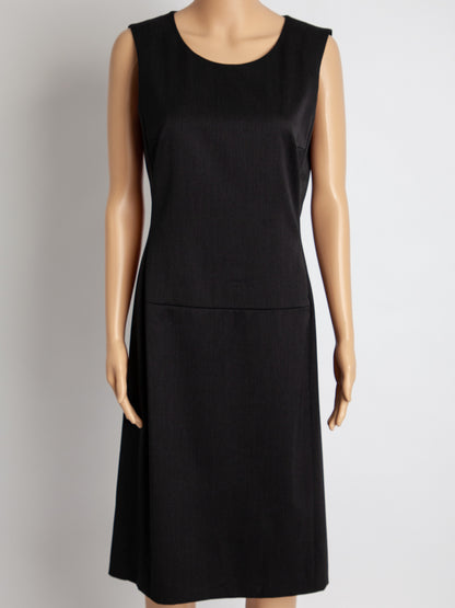 Good Hugo Boss Black Cotton Sleeveless Dress for Women