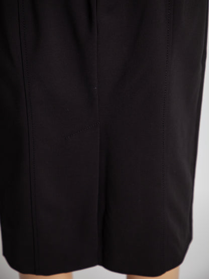 Max Mara Black Pencil Skirt Size L - Good Condition