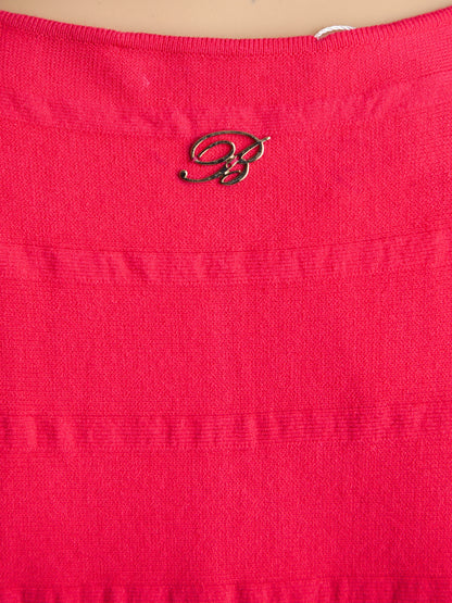 Good Blumarine Pink Viscose Dress Size M Women’s A-Line