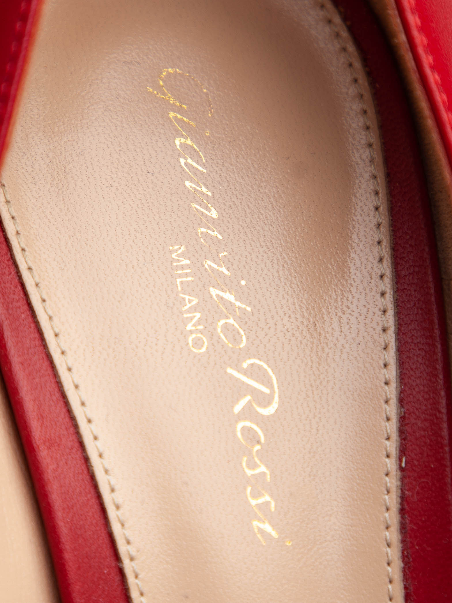 Good Gianvito Rossi Red Leather Women’s Shoes