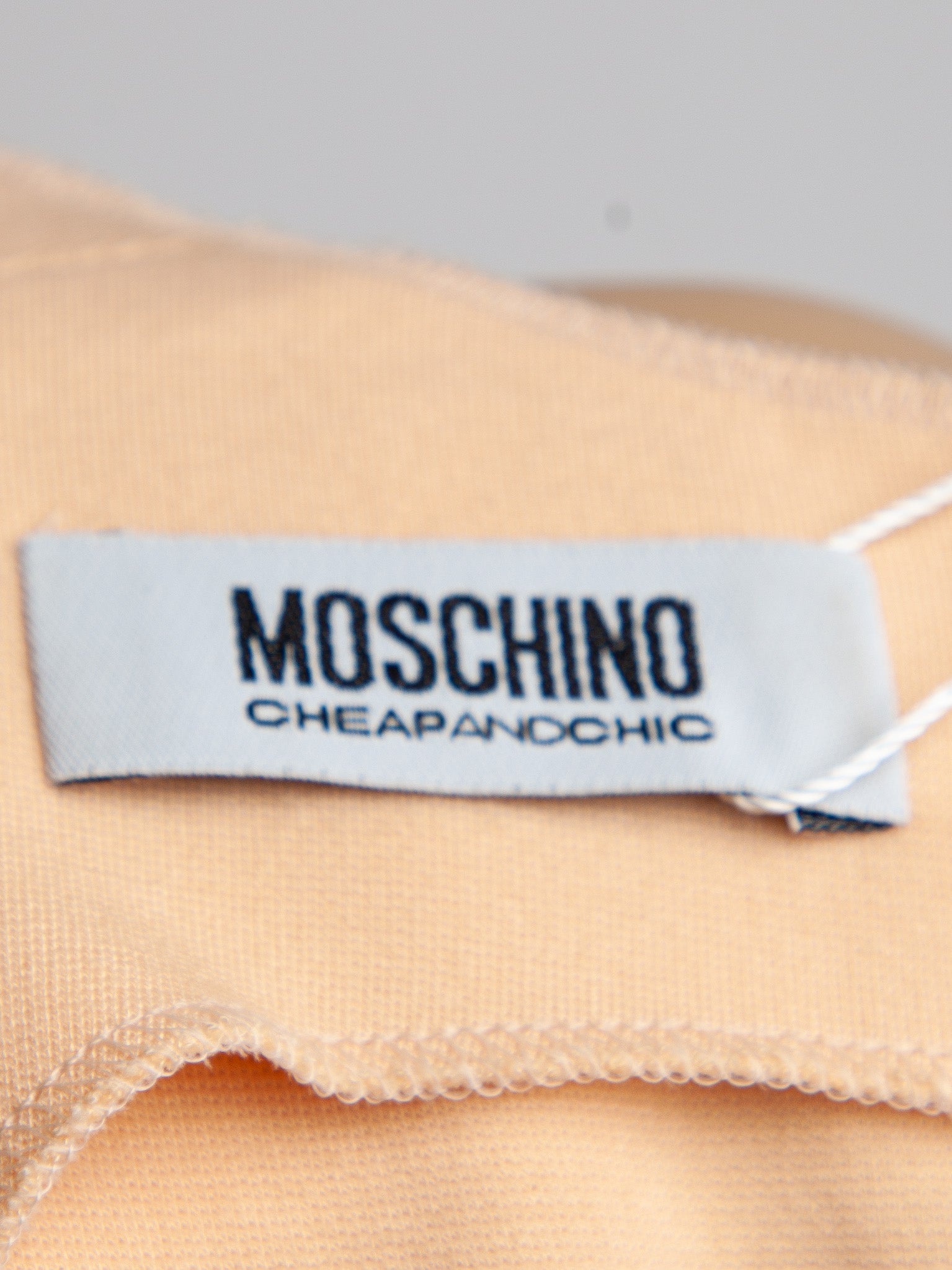 Good Moschino White Sleeveless Dress Size M Polyester Layered Design