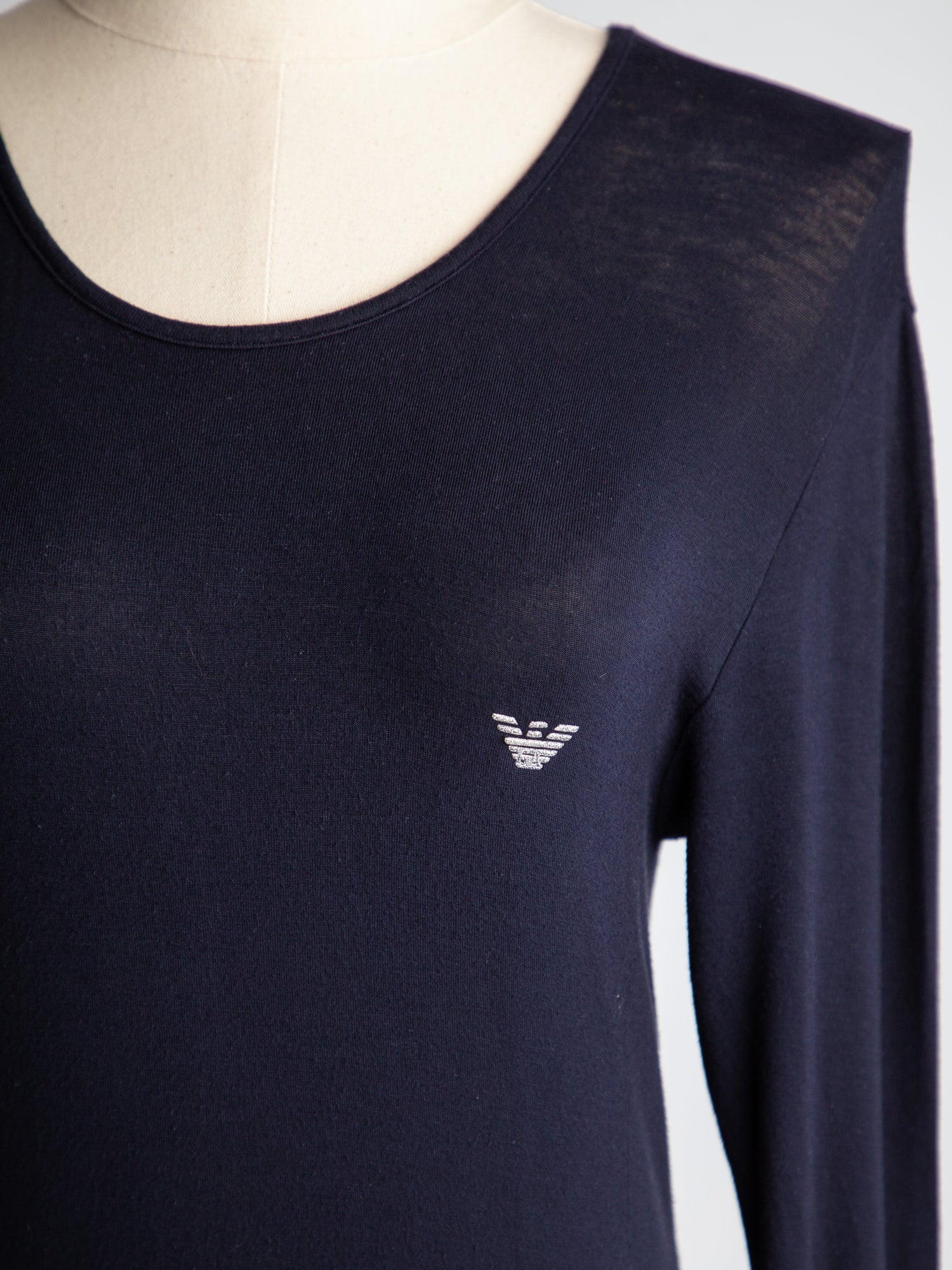 Good Armani Jeans Black Viscose Dress for Kids Size 13