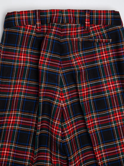 Good Dolce Gabbana Red Plaid Trousers Size 10 For Kids