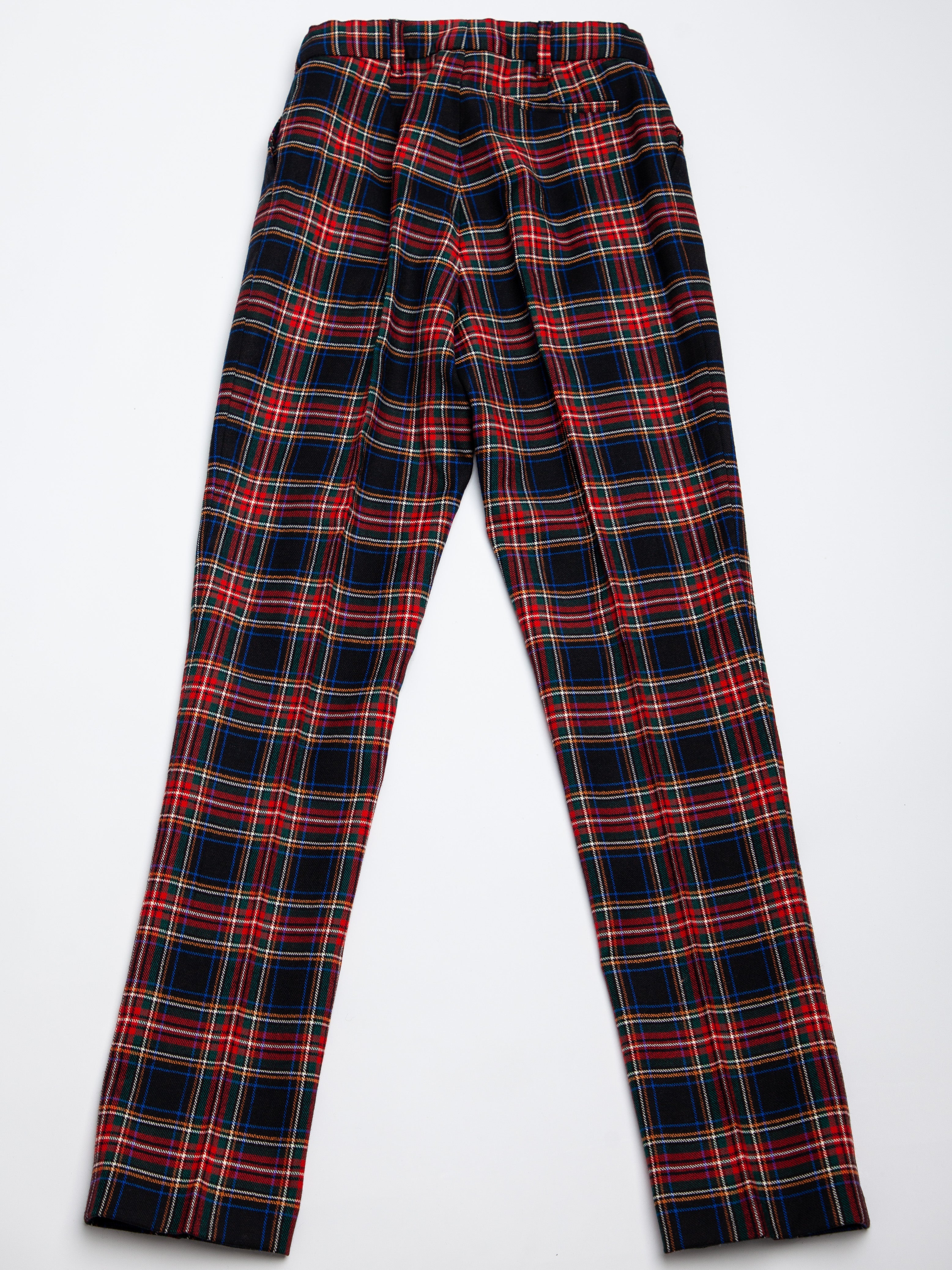 Good Dolce Gabbana Red Plaid Trousers Size 10 For Kids
