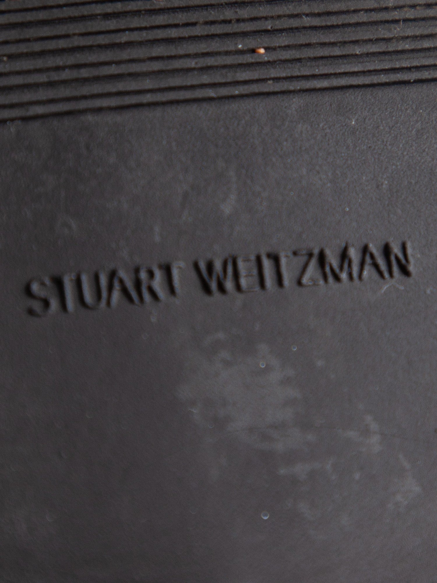 Good Stuart Weitzman Black Genuine Suede Lace-Up Boots Size 39