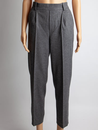 Good Vince Gray Pleated Trousers Size S Women&