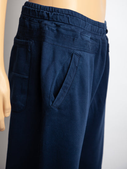 Good Paolo Pecora Navy Blue Cotton Pants Size XL with Pockets