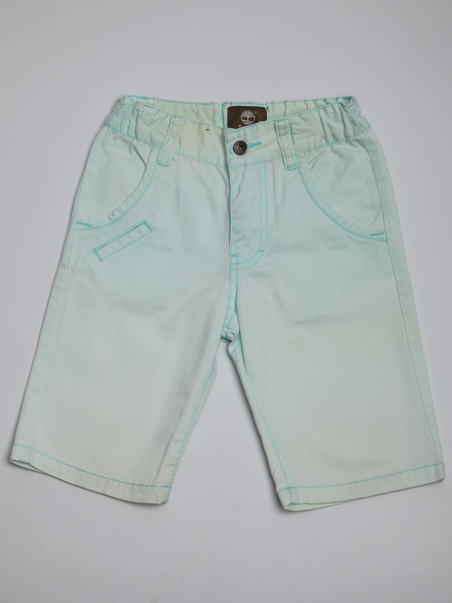 Good Timberland White Cotton Shorts for Kids, Size 4